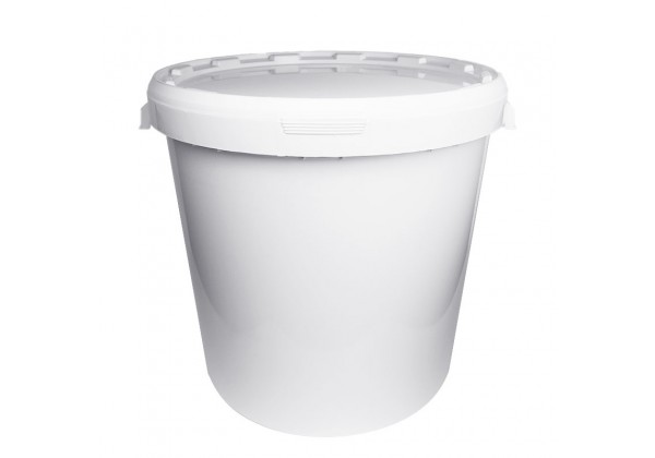 30 LITRE WHITE BUCKET and LID